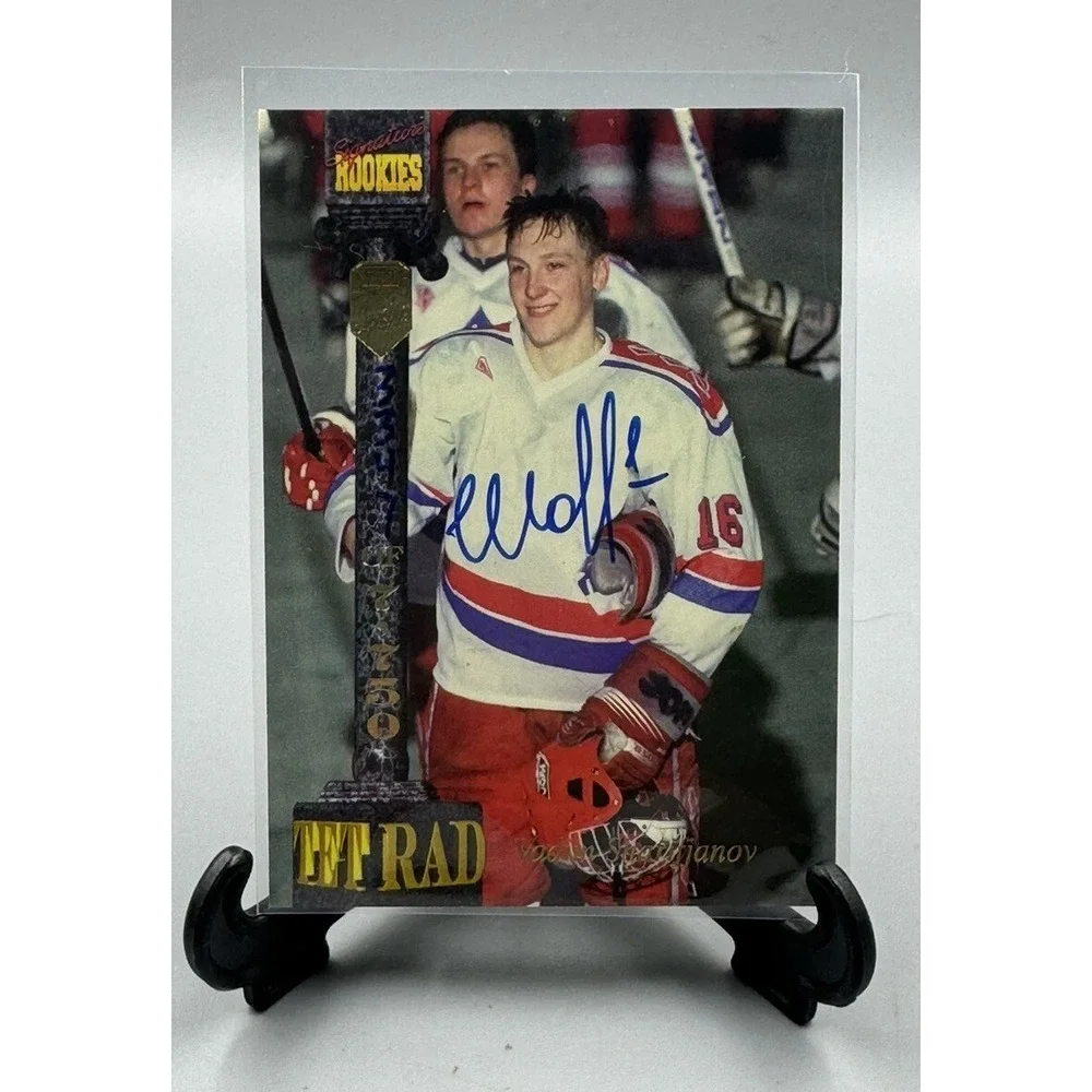 1994 Signature Rookies Tetrad 3347/7750 Vadim Sharifjanov